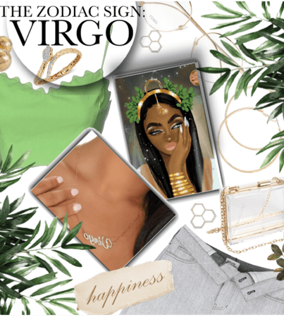 Virgo Challenge ~ golden green beauty