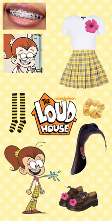 loud house character design: Luan Loud