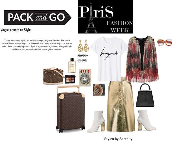 Pack for Paris Fashion Week