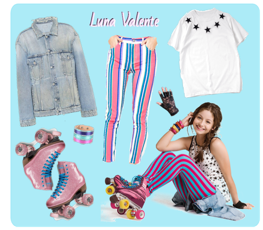 Luna Valente - Roller skate - Disneybounding