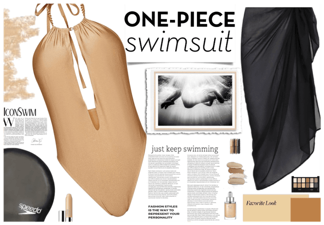 One piece swim suit