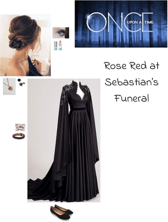 OUAT: Rose Red at Sebastian’s Funeral