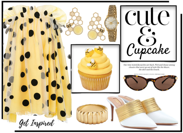cupcake inspired look