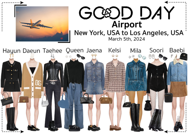 GOOD DAY (굿데이) [AIRPORT] New York to Los Angeles