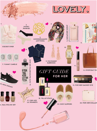 Gift guide for your best gal