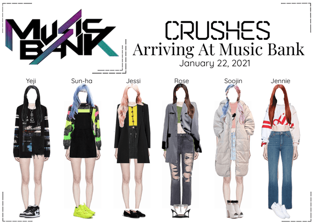Crushes (호감) Arriving At Music Bank