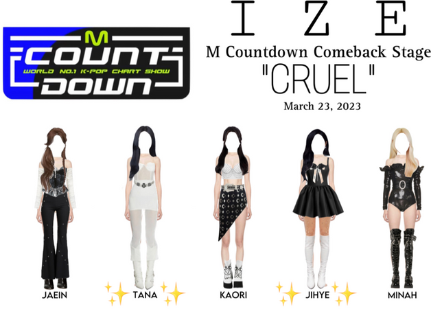 M Countdown "CRUEL" Comeback Stage