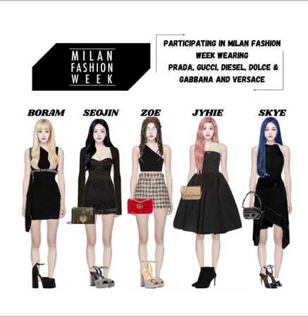 Black Angels at Milan Fashion Week