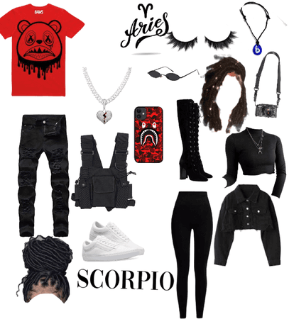 Scorpio ♏️ Aries ♈️ love couple