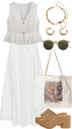 White skirt | 1