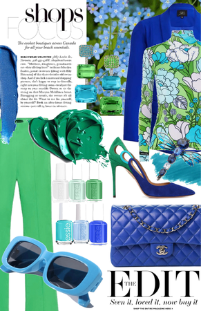 Blue & Green Color Combo