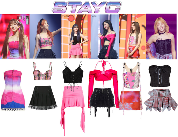Stayc teenfresh world tour outfit