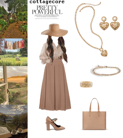 Super pretty Cottagecore outfit look idea in chic vibes 1 by g.o. 2022