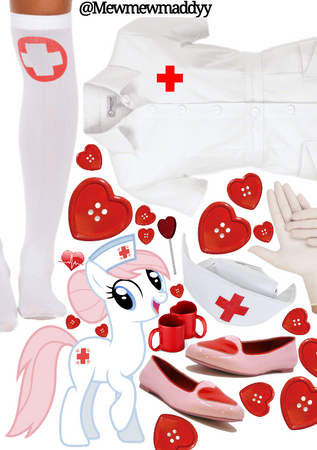 mlp nurse red heart