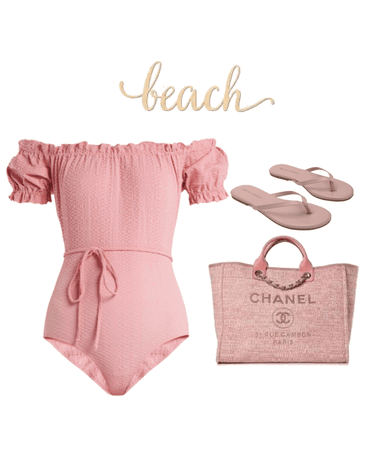 pink beach 🏖