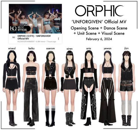 ORPHIC (오르픽) ‘UNFORGIVEN’ Official MV (1)
