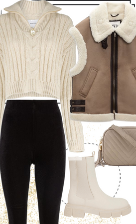 simple autumn sweater outfit