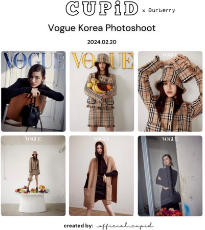 𝗖𝗨𝗣𝗶𝗗 (큐핏) - Mia Vogue Korea Photoshoot