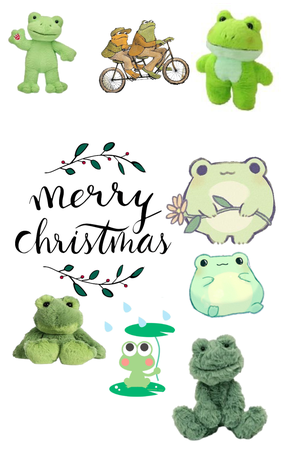Merry froggy Christmas