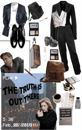 Mulder and Scully Xfiles