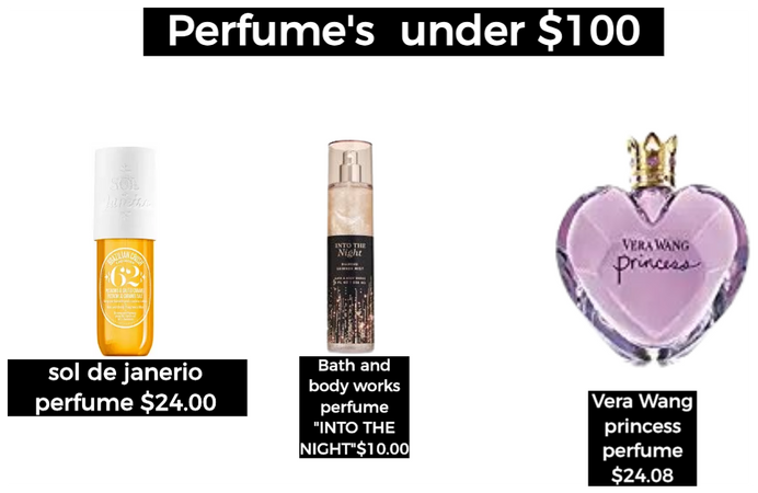 Perfumes under $100 follow for more
