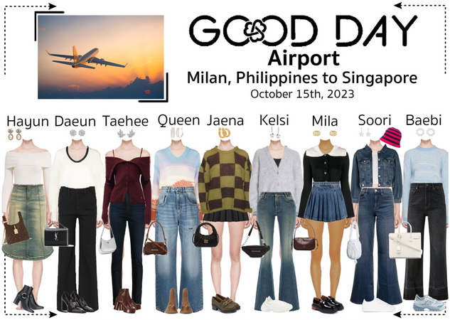 GOOD DAY (굿데이) [AIRPORT] Milan To Singapore