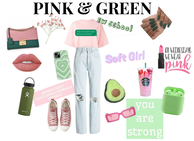 Pink & Green