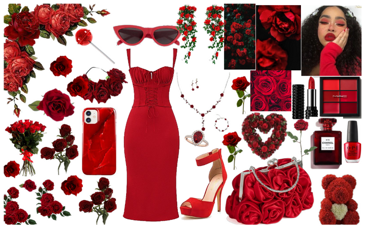 ❤❤🌹Rose outfit❤🌹🌹