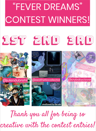 “FEVER DREAMS” CONTEST WINNERS!!