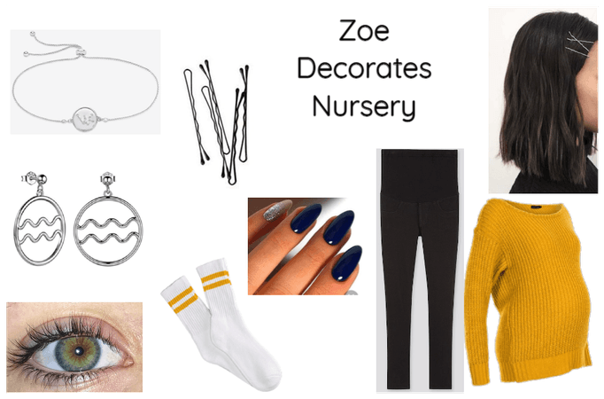 Zoe Decorates Nursery