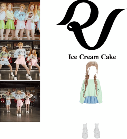 Red Velvet 6th member ice cream cake
