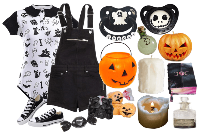 spooky/halloween little one