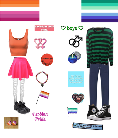 gay and lesbian inspired outfits