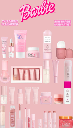 All pink skin care✌️