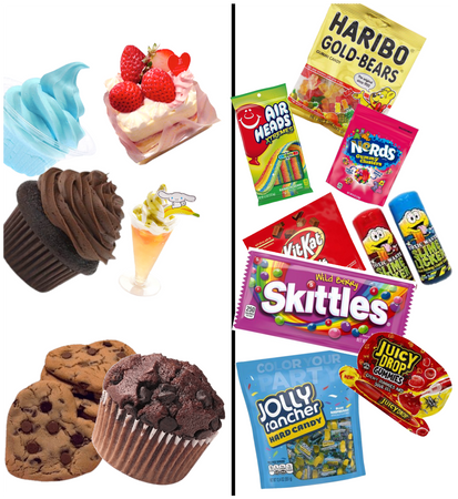 Desserts or Candy