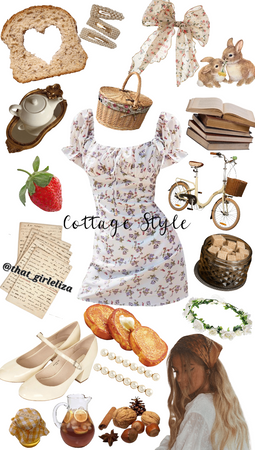 cute 😊 cottage outfit | vintage style