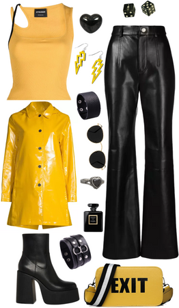 Yellow and Black
