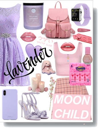 pink and lavender