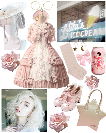 pretty in pink (lolita coord)