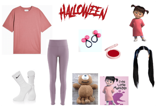 halloween costume - Boo from Monsters Inc.