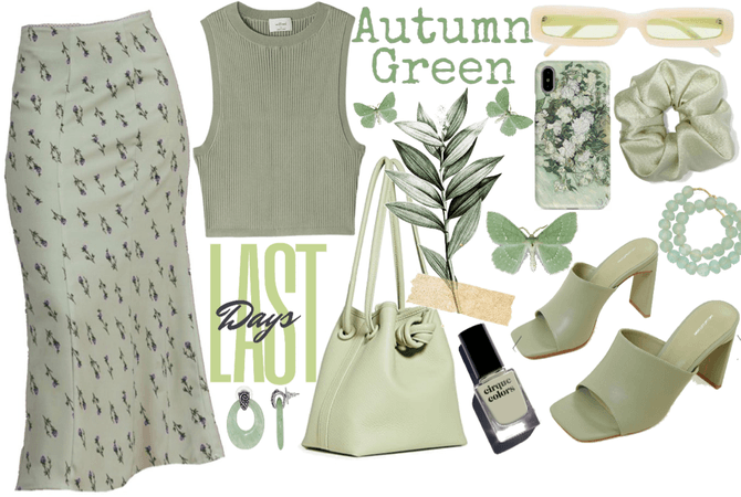 Sage green outfit