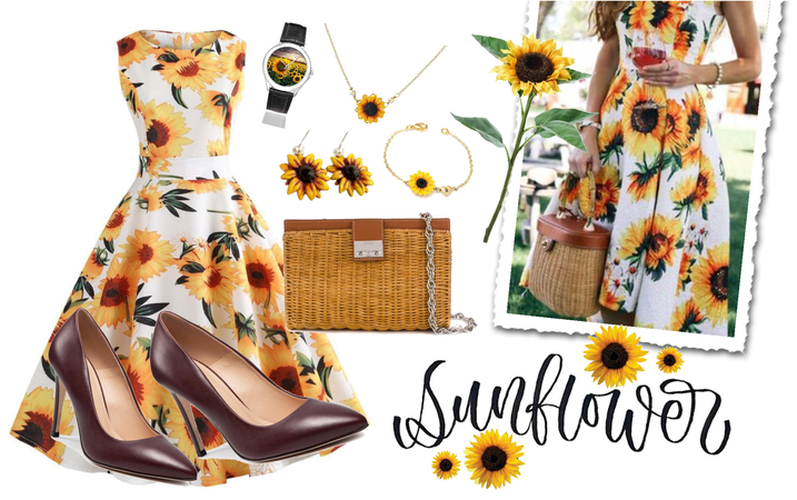 Sunflower themed garden party 🎈🌻