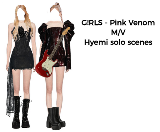 G!RLS [Pink Venom] M/V Hyemi solo scenes
