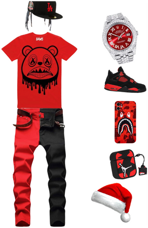 Red and black gang Niga bro I’m not mad