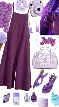 Jelly Fashion in Purple