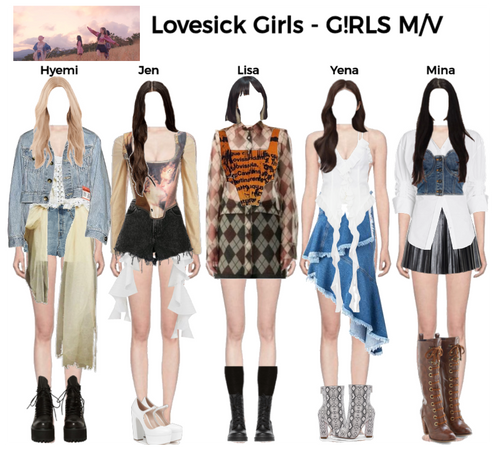 G!RLS [lovesick Girls] M/V