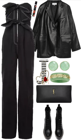 j for jumpsuit, jacket, and jade