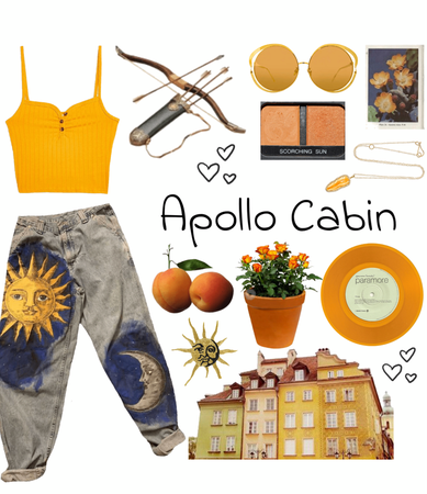APOLLO CABIN: The Artsy Archery Girl
