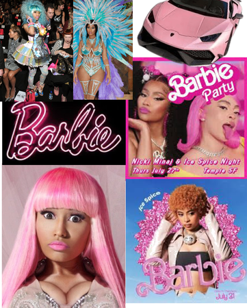 Nicki Minaj Barbie pink girl