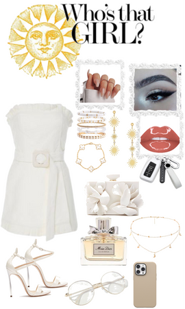 {~all white~}~cute~formal~inspiration~